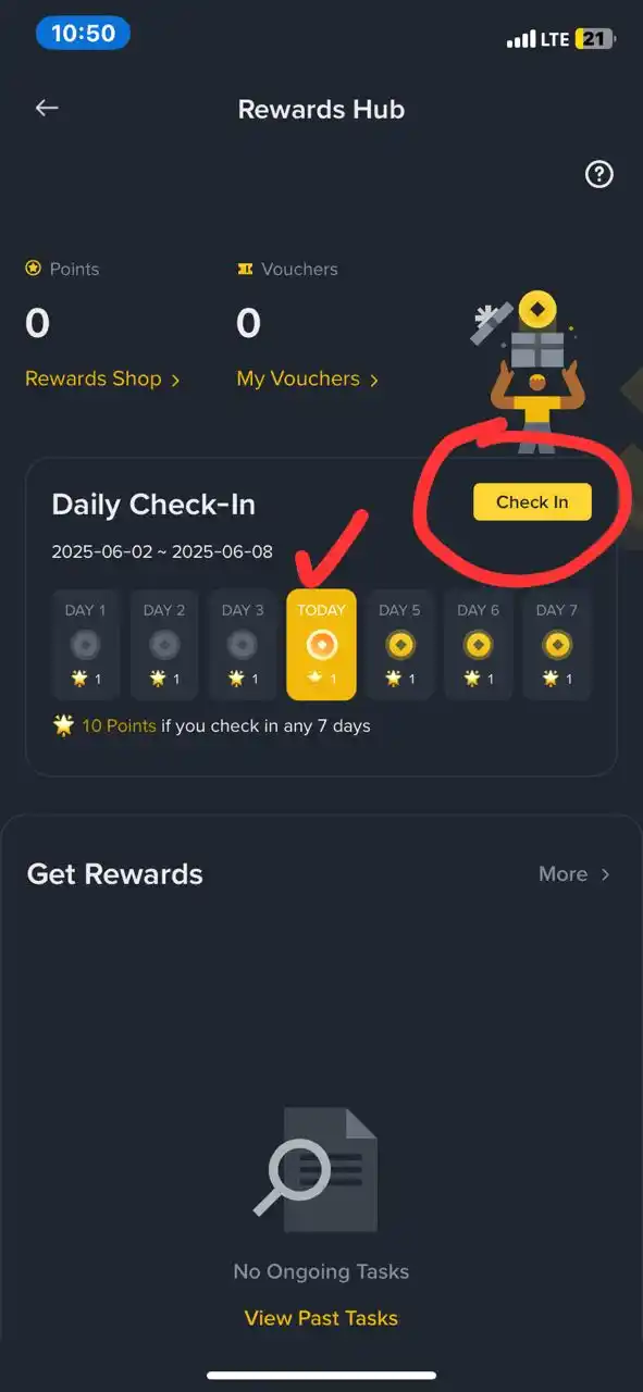 Image from WEB3PLANETZ: • Update your Binance app on PLAYSTORE or APPLESTORE. • Open and use ...