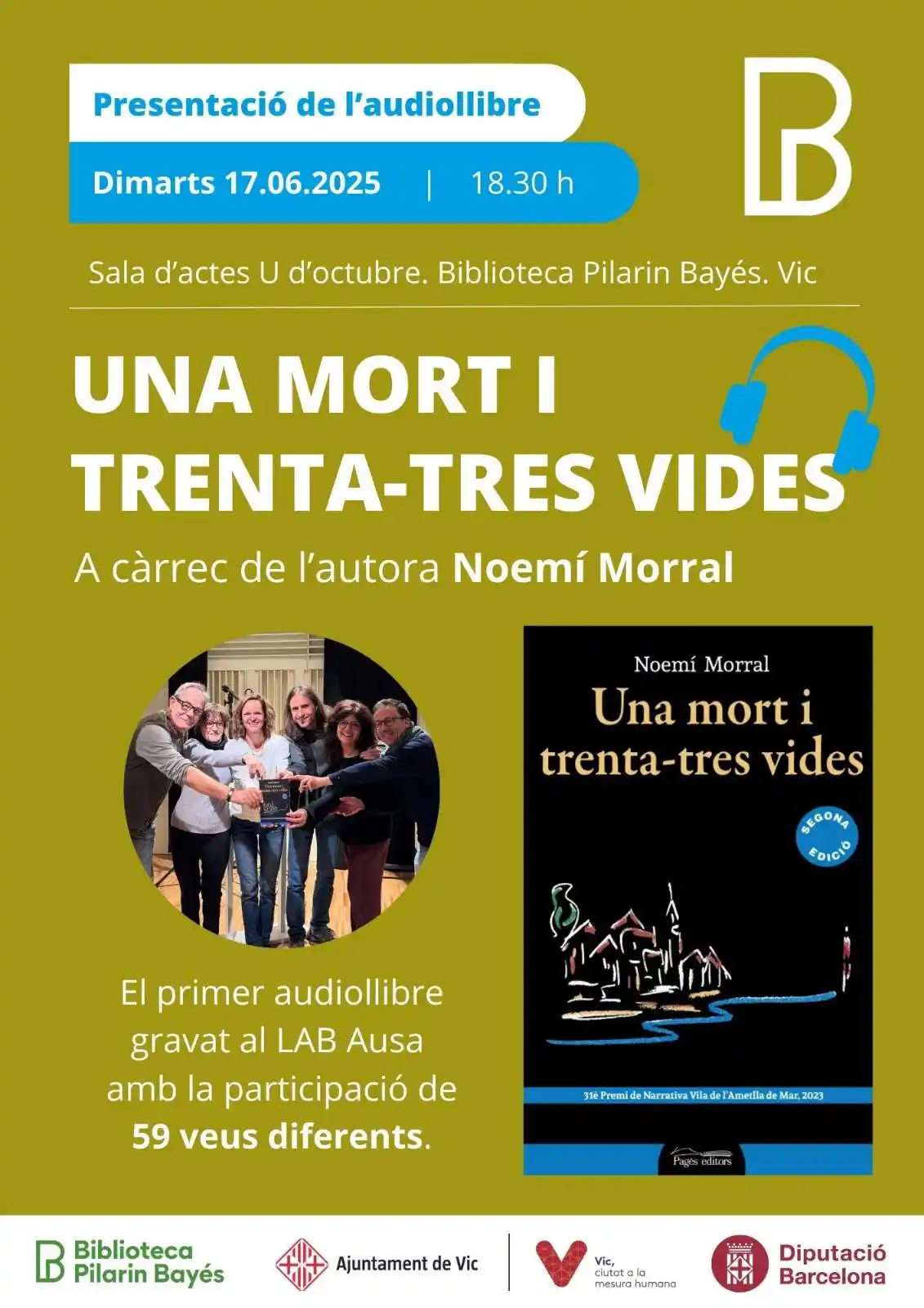 Biblioteca Pilarin Bayés de Vic post