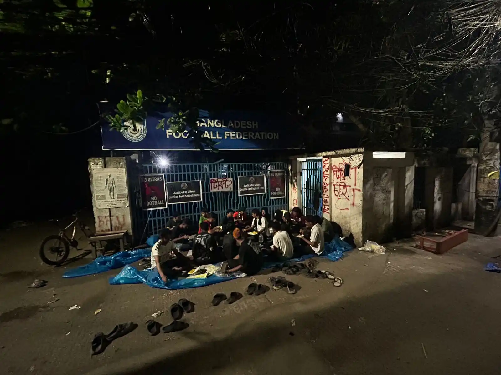 Bangladeshi Football Ultras post