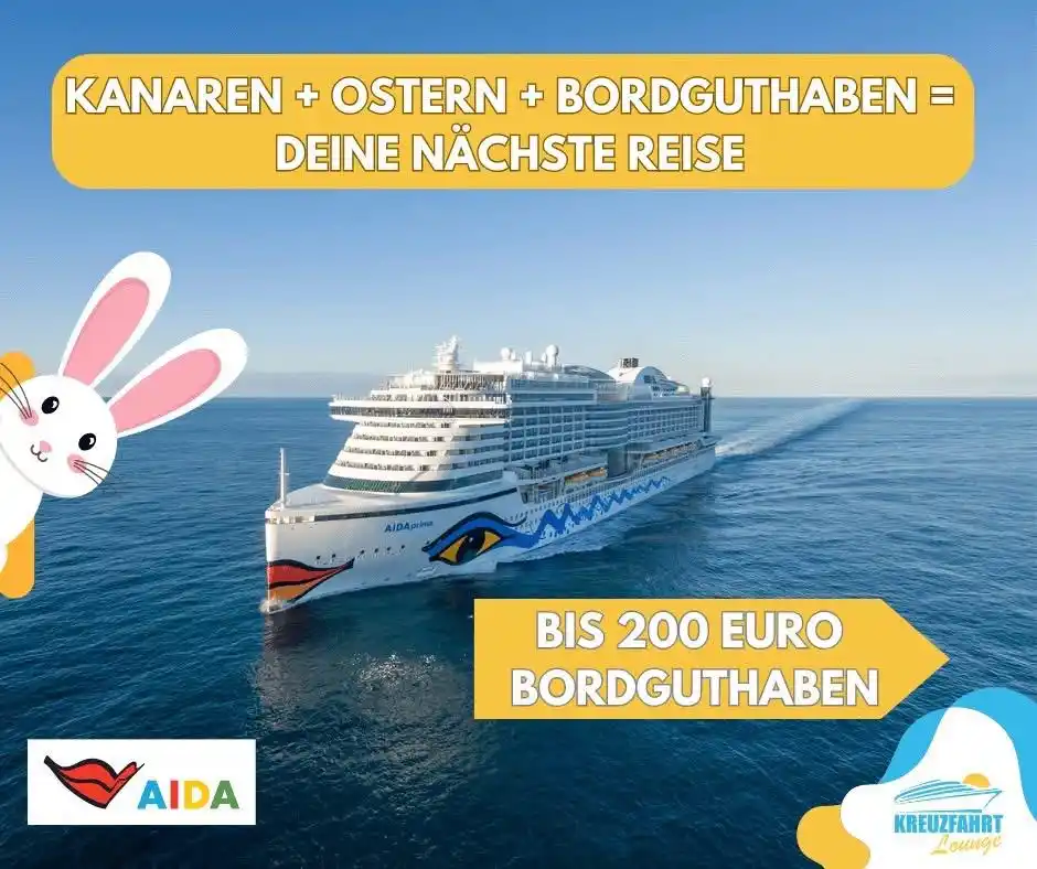 Image from Schiffe und Kreuzfahrten | Kreuzfahrtlounge: 🐰 Der clevere Osterhase findet jetzt schon die dicksten Angebotseier ...