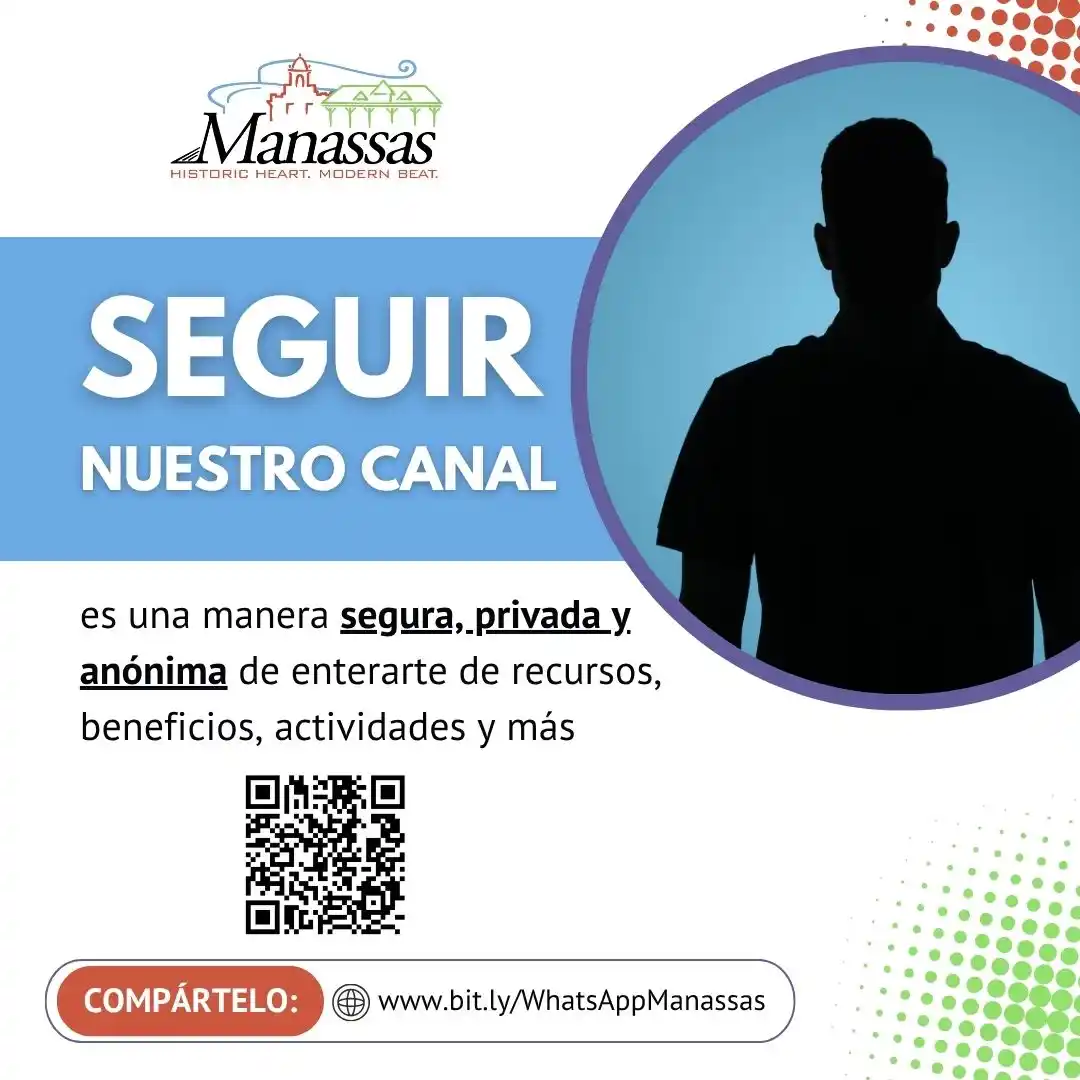 Image from La Ciudad de Manassas: ¡Diles a tus amigos y familiares que no se pongan nerviosos de seguir ...