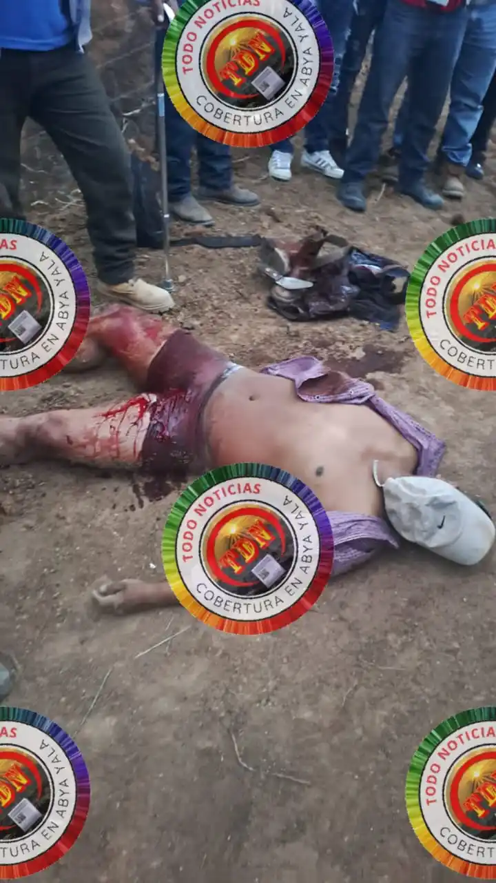 Image from TDN todo noticias: https://www.facebook.com/share/p/16epV9vWU4/ MUERE POR HERÍDA DE ARMA...