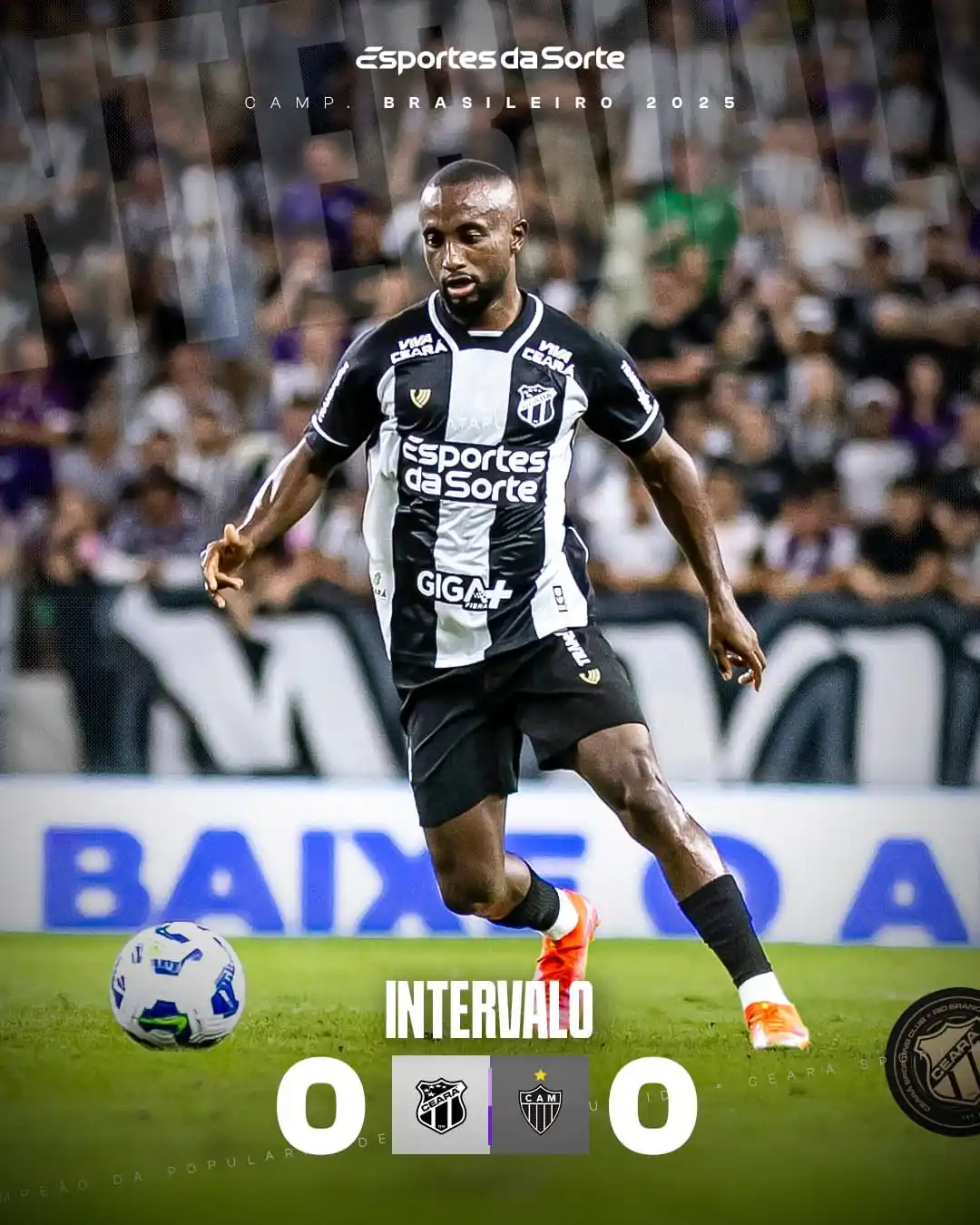 Image from Ceará Sporting Club: https://www.instagram.com/p/DKX_DW1gdic/?igsh=MWhxc3pmd3c4Nmtq ⏱ Fim ...
