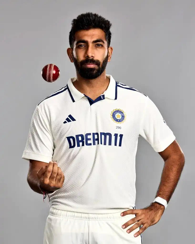 Image from Cricadium🏏: Jasprit Bumrah locked in 🔥 Photoshoot mode ON ahead of the England Te...