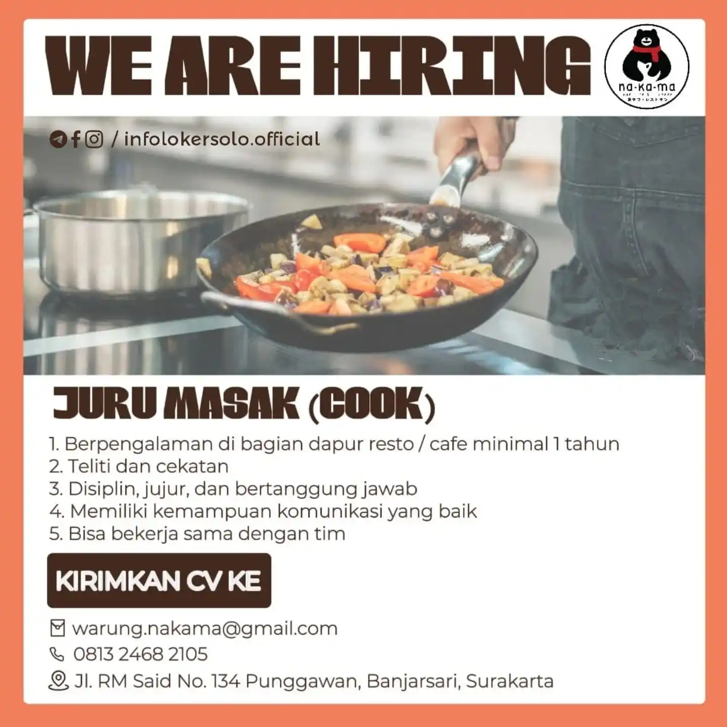 Info Loker Solo Surakarta (Official) post
