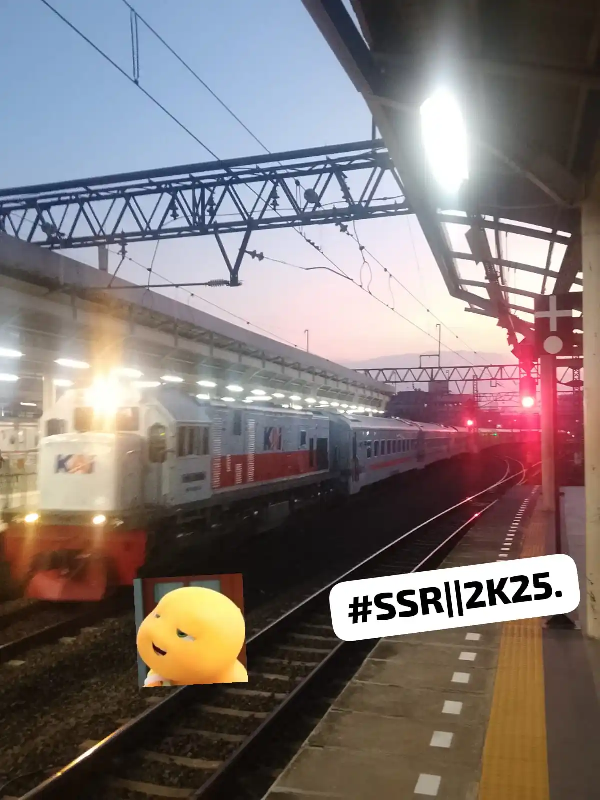 Image from SSR || Seputar Sensus Railfans.: *KA 302 Parcel Tengah LD K301101 PWT & K301220 BL tujuan KDK PWT & BL,...