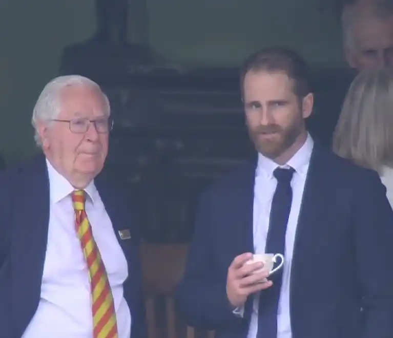Image from Cricadium🏏: Kane Williamson at Lord’s for the WTC 2025 Final 🏟️ 📸 Jio Hotstar ...