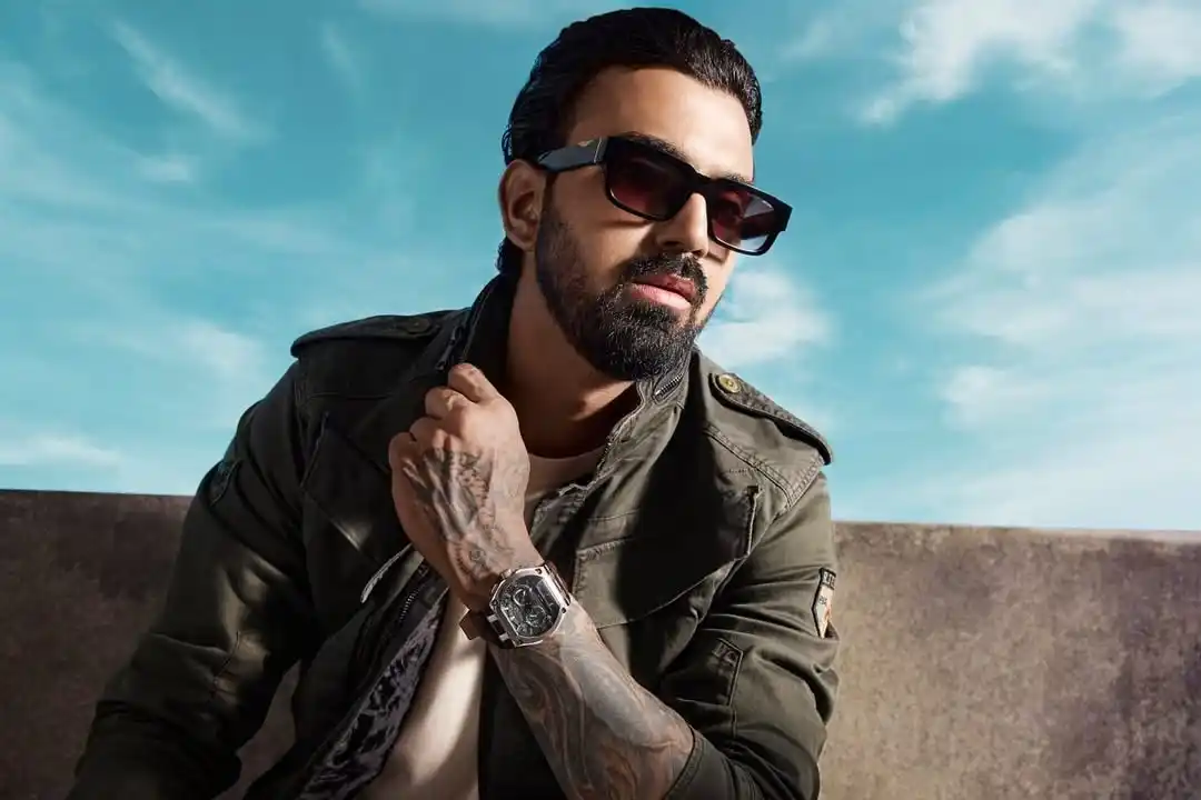 Image from Cricadium🏏: KL Rahul in stunning look 👑  <a class="text-blue-500 hover:underline ...