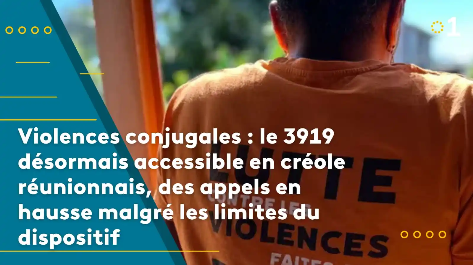 Image from Outre-mer la 1ère: Le 3919, la ligne d’écoute pour les femmes victimes de violences a bat...