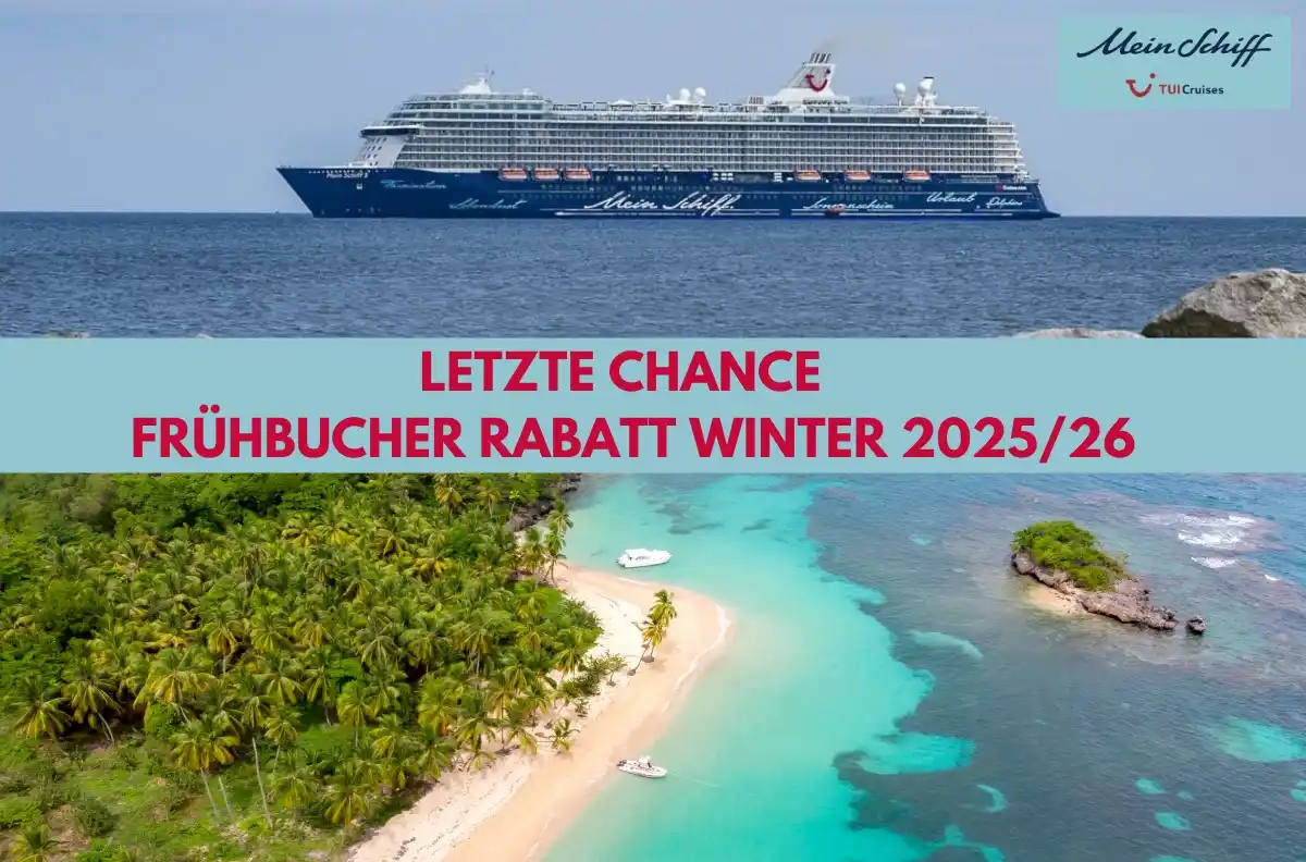 Image from Schiffe und Kreuzfahrten | Kreuzfahrtlounge: 📆Letzte Chance auf den Mein Schiff Frühbucherrabatt im Winter 2025/26...