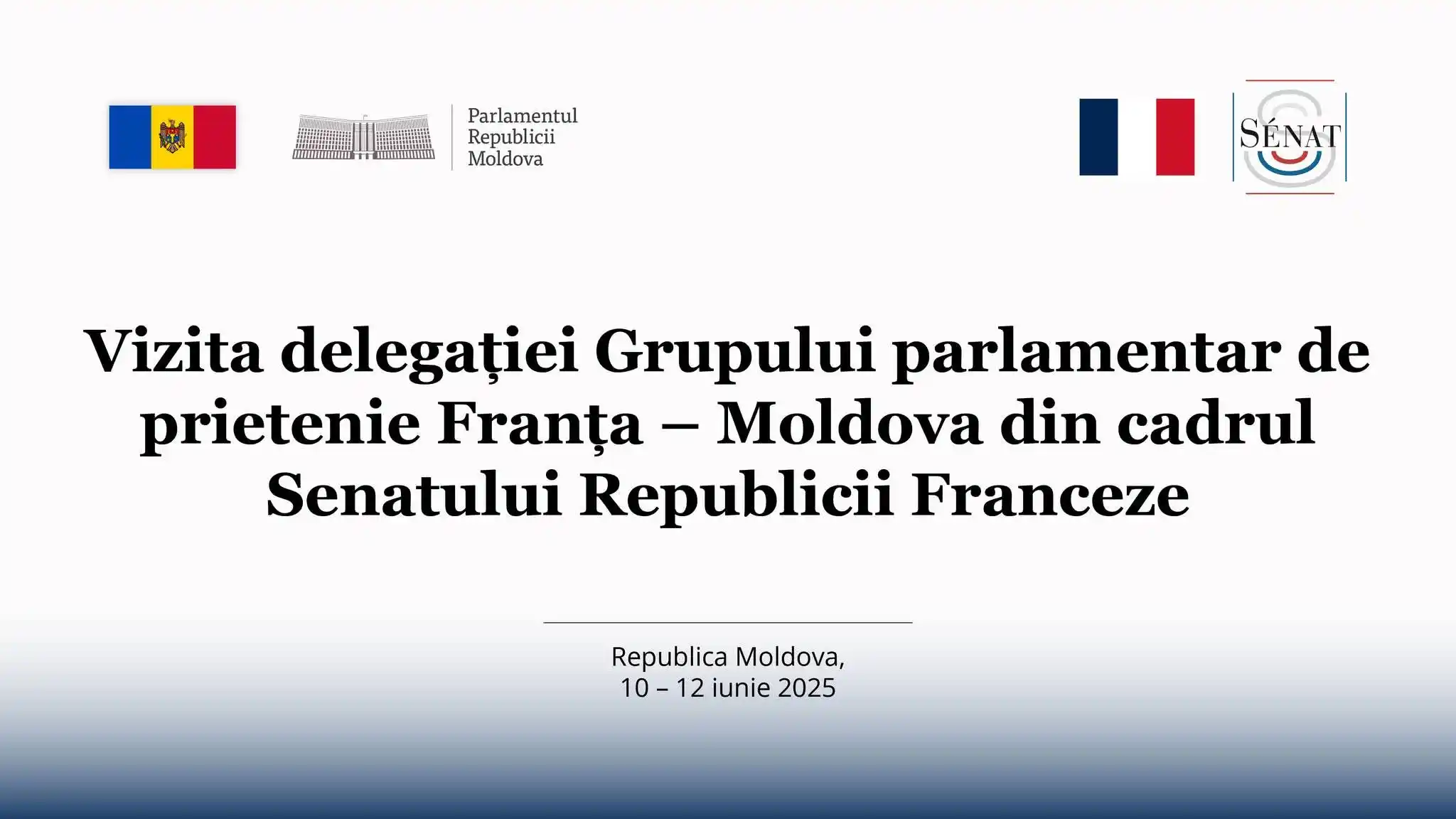 Image from Parlamentul Republicii Moldova: 🇲🇩 🇫🇷 Un grup de senatori francezi, membri ai Grupului parlamentar...