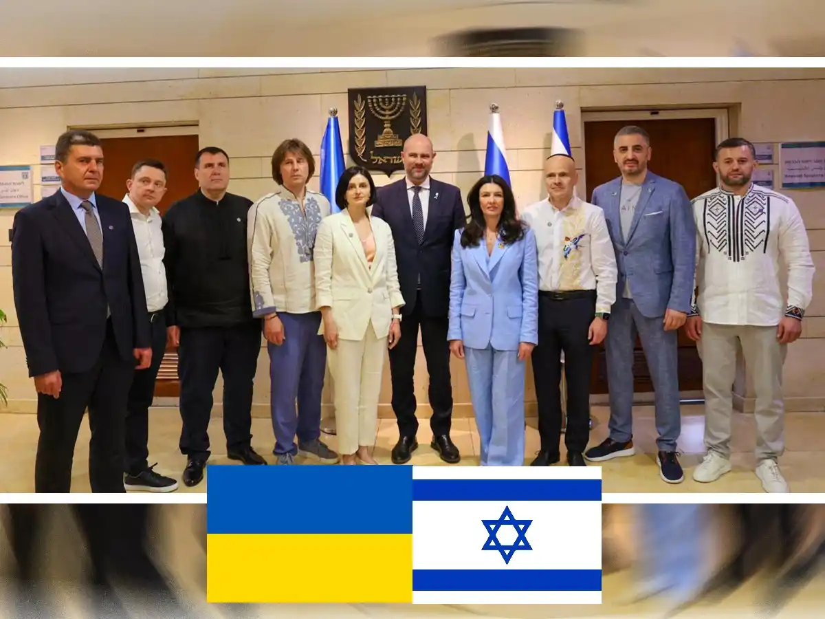 Image from НАновости 🇮🇱🇺🇦 Nikk.Agency Новости Израиля: НАновости‼️: Впервые с начала войны в Украине, Израиль принимает делег...