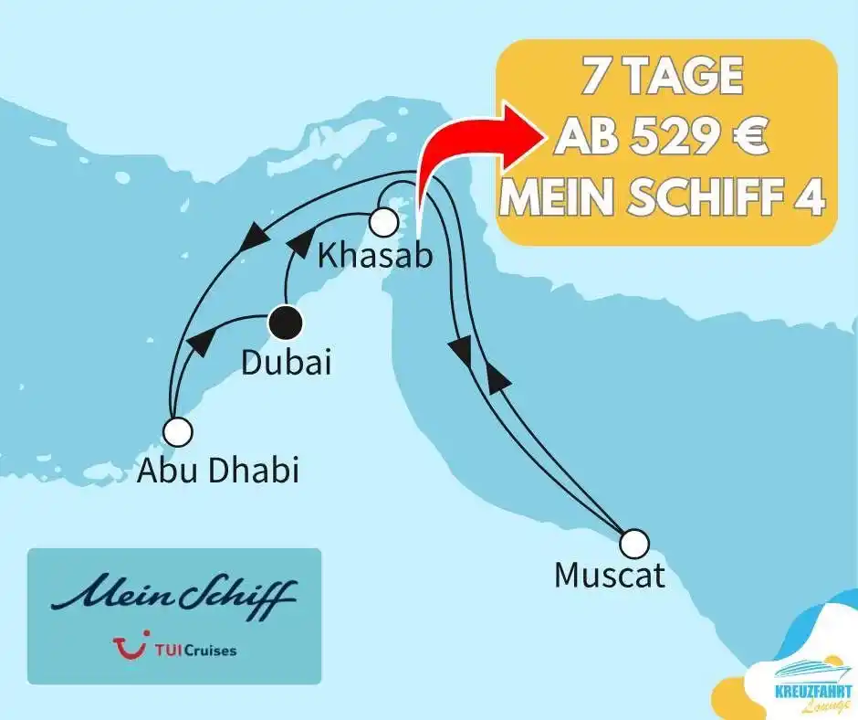 Image from Schiffe und Kreuzfahrten | Kreuzfahrtlounge: 😱 ORIENT-PREISSTURZ bei Mein Schiff: 7 Tage Orient ab 529 Euro: https...
