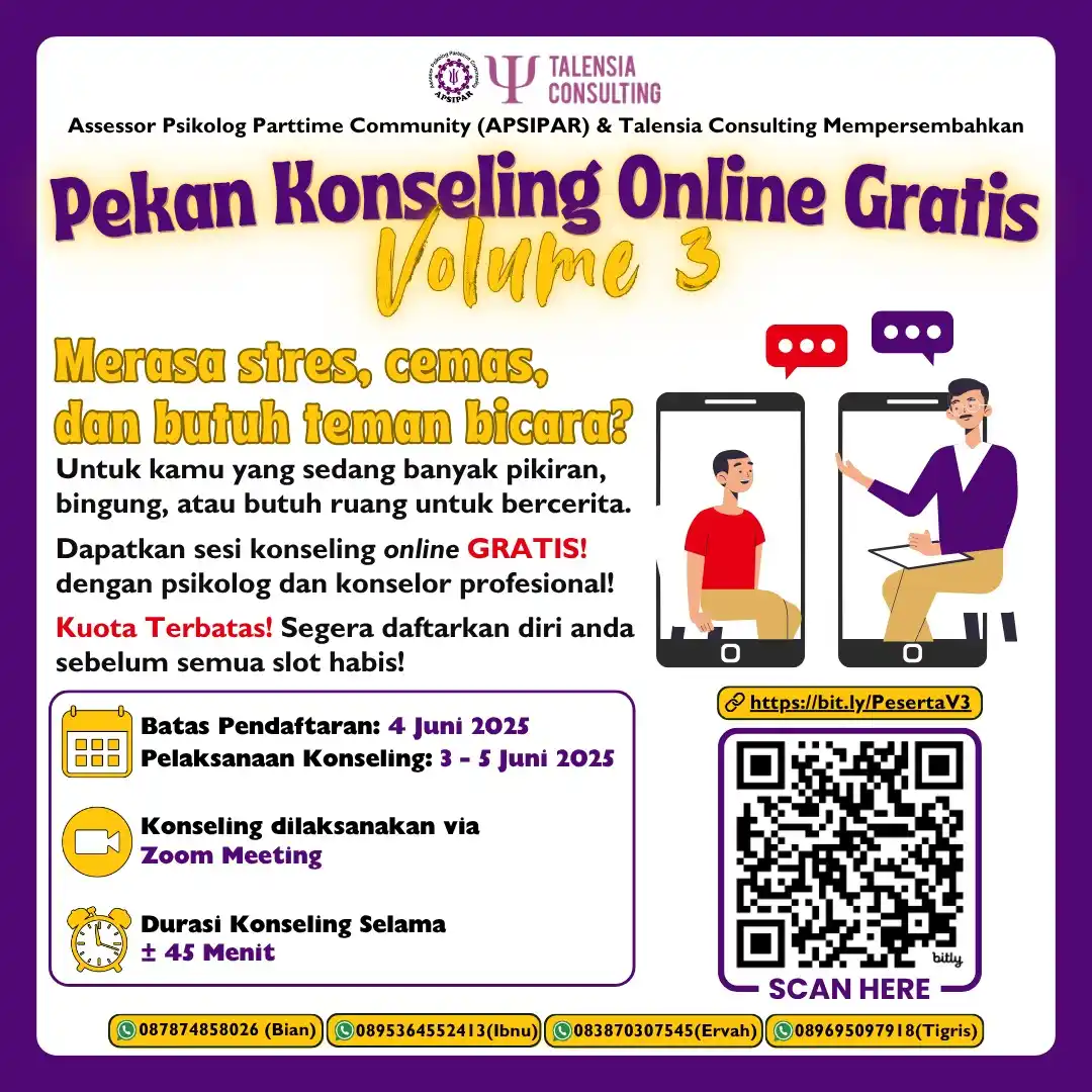 Image from Lowongan Pekerjaan Seluruh Indonesia: 🌟 PEKAN KONSELING ONLINE GRATIS KEMBALI HADIR- DAFTAR SEKARANG!!! 🌟 ...