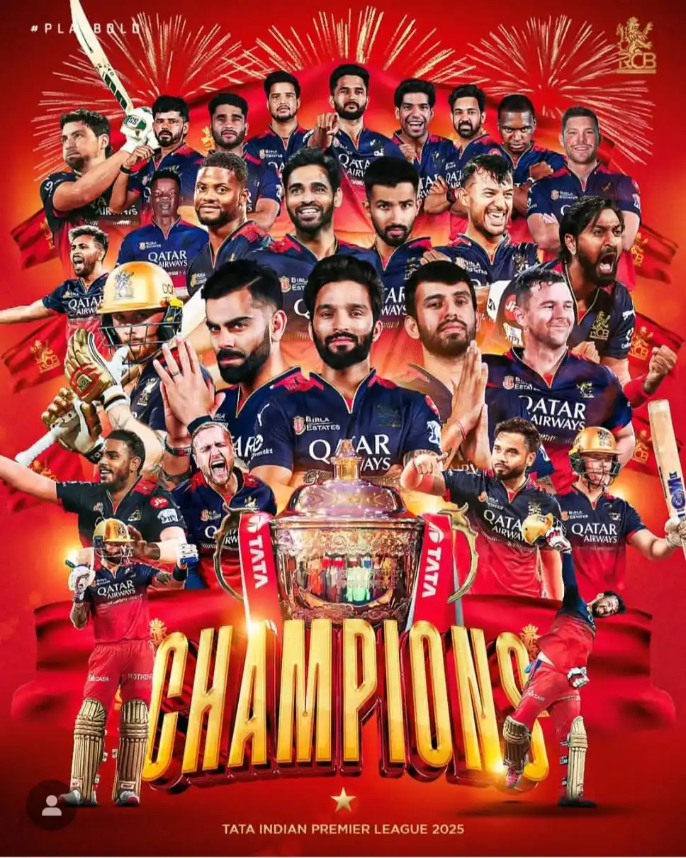 Image from Bangalore Job Hub💥 (BPO Job Placement) Jobs In Bangalore Jayanagar 9th Block Bengaluru ☑️☑️: 🏆 RCB ARE CHAMPIONS – NOW IT'S YOUR TURN TO WIN! 🏆 RCB brought the ...
