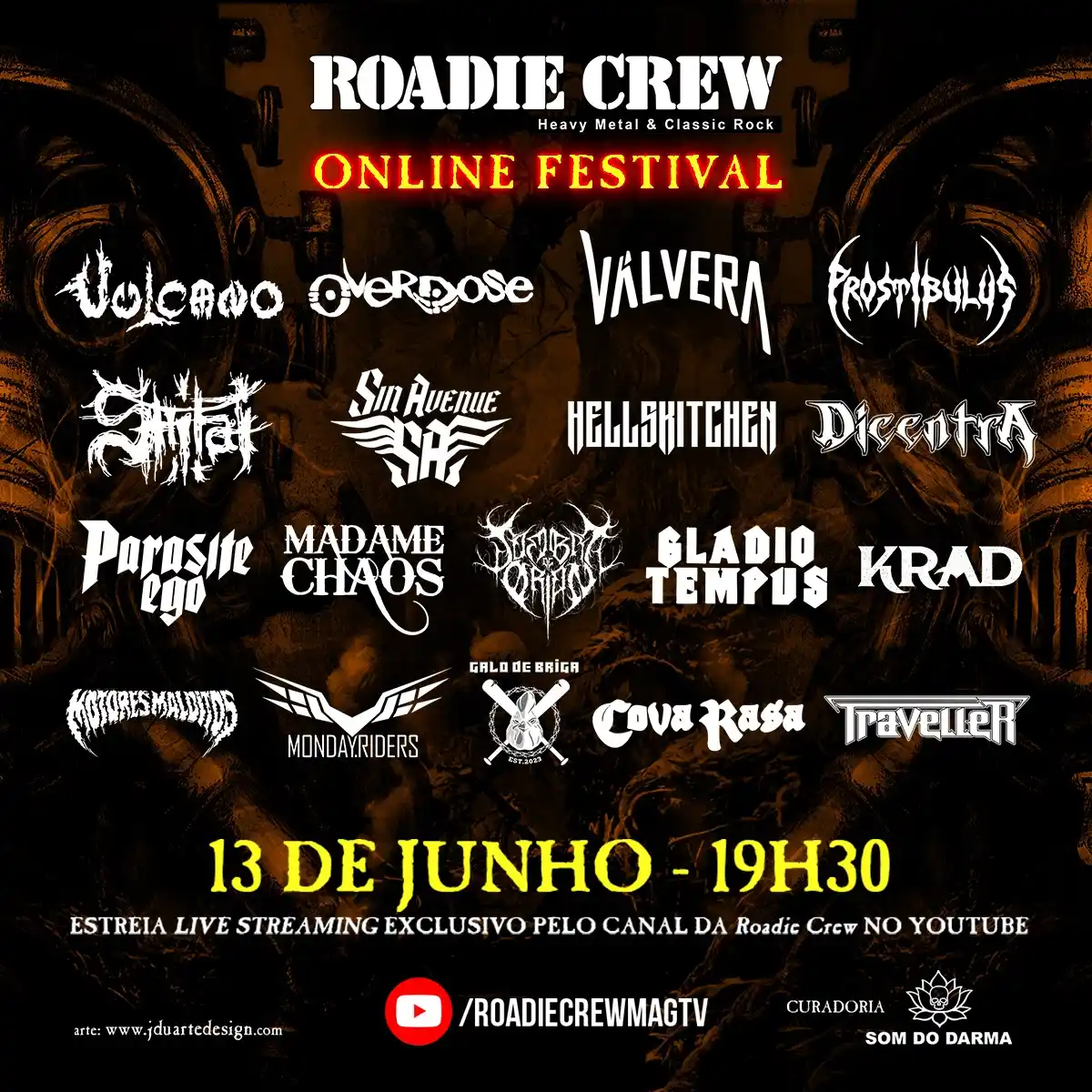 Image from SFP - Press & PR | Sangue Frio Records: 🔥 Sexta agora (13/06) às 19h30 tem novidade sombria: o lyric video de...