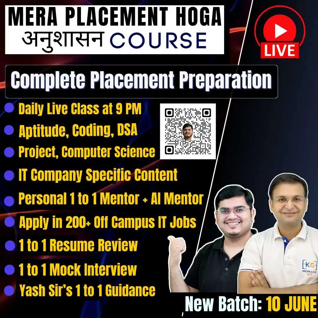 Image from KG Job Updates & Placement Prep: *Starting Tonight at 9 PM🚀:* https://www.knowledgegate.ai/courses/MER...