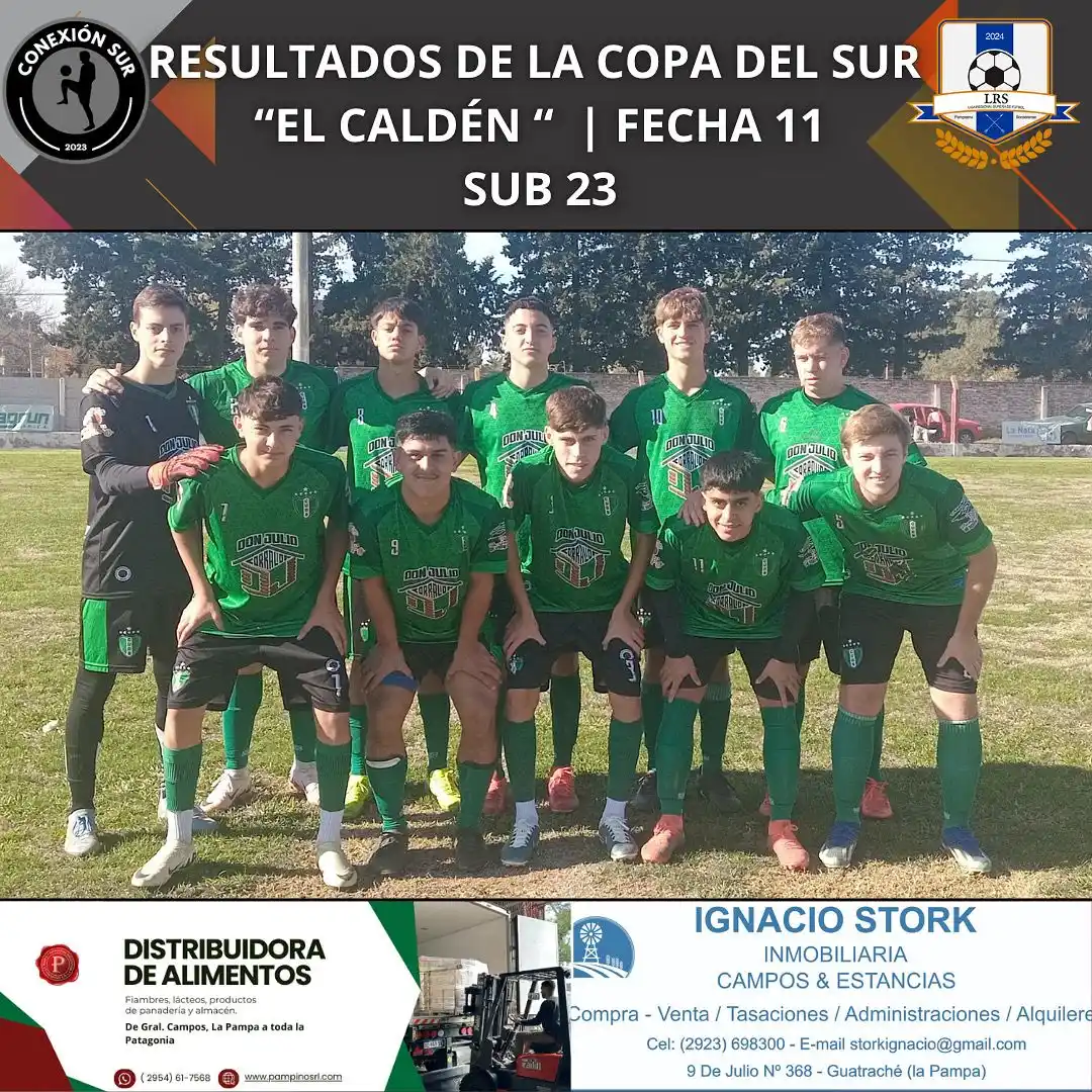 Image from Conexión Sur - Canal Oficial: Sub 23  Zona A  Sportivo y Cultural 1 (Juan Kaputiansky)🔵⚪️ - Pampero...