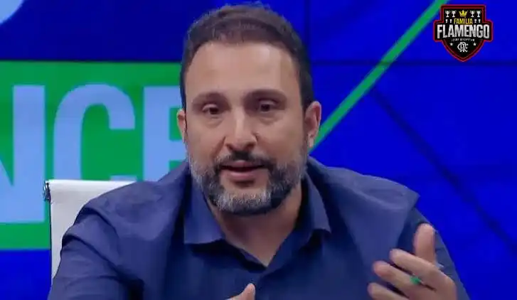 Image from Família Flamengo: Vitor Sérgio Rodrigues, na TNT Sports, sobre a saída de Gerson do Flam...
