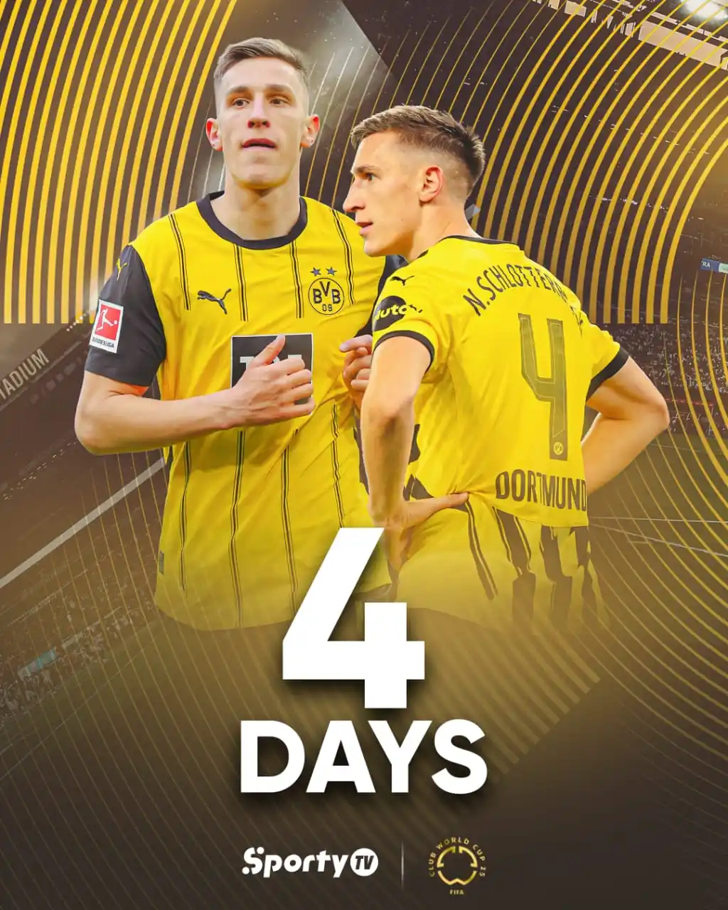 Image from SportyTV: 4️⃣ Days To The <a class="text-blue-500 hover:underline cursor-pointer...
