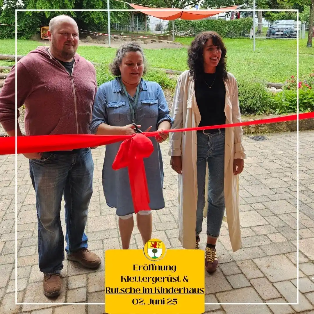 Image from Gemeinde Rümmingen: Am heutigen Tag erfolgte die offizielle Inbetriebnahme des neuen Klett...