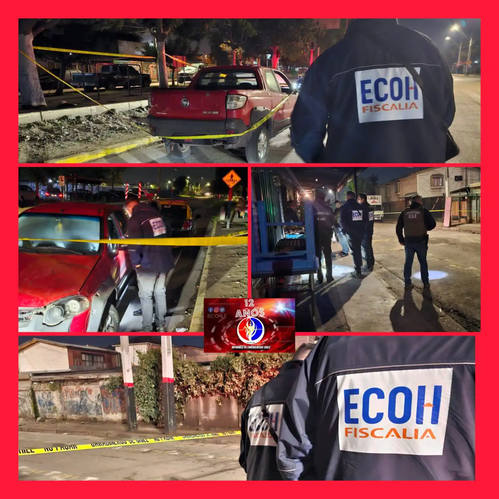 Image from IEC-CHILE: 🔵@ECOH_FiscaliaRM junto a OS9 @Carabdechile investigan un *Homicidio ...