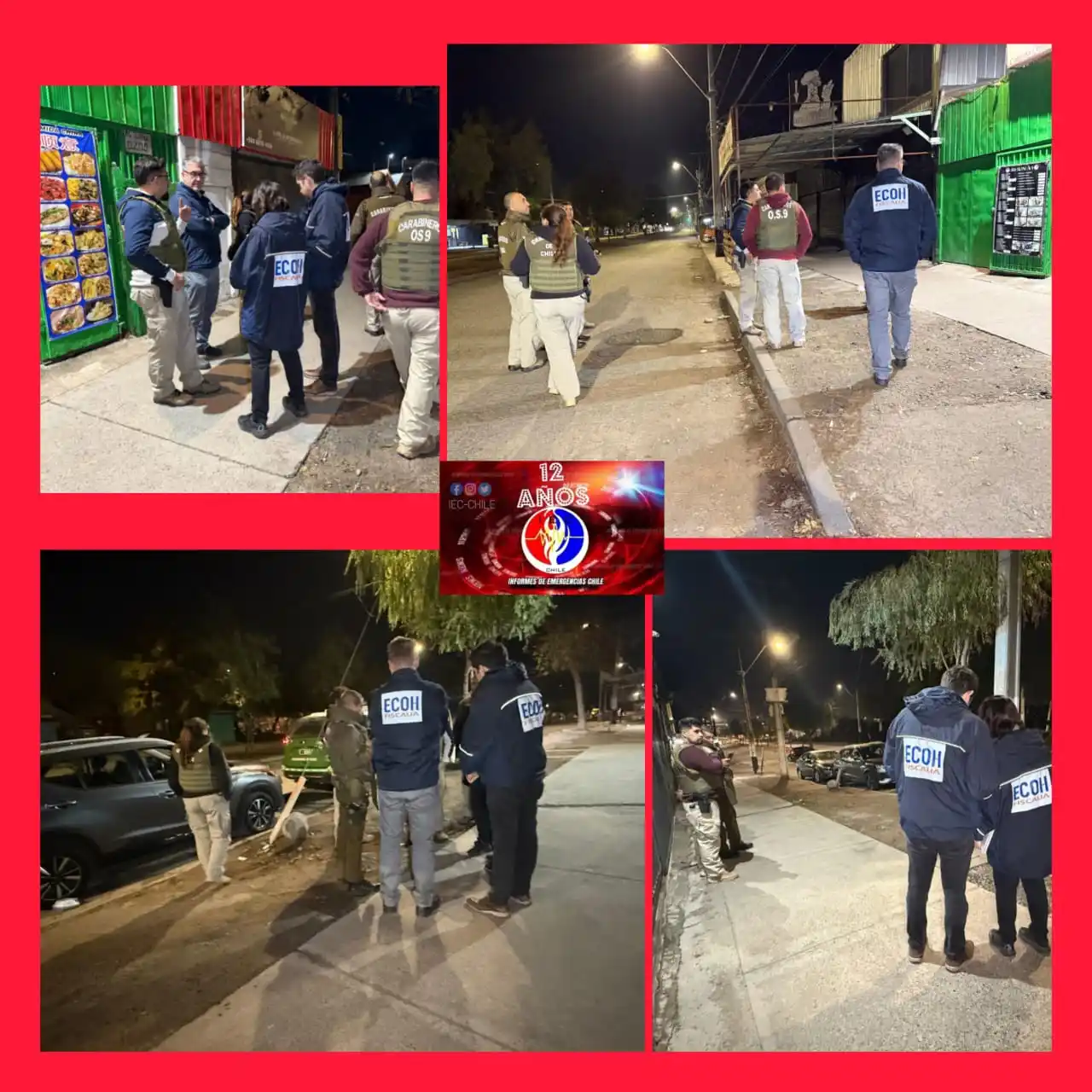 Image from IEC-CHILE: 🔴@ECOH_FiscaliaRM se encuentra en el sector de <a class="text-blue-50...