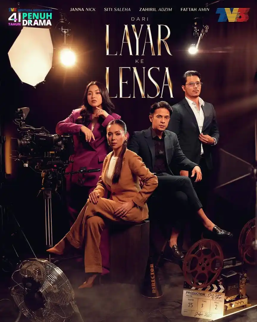 Image from TV3 Malaysia: 🎉 BERSEMPENA ULANGTAHUN TV3 KE-41, MEMPERSEMBAHKAN PROJEK ‘DARI LAYAR...