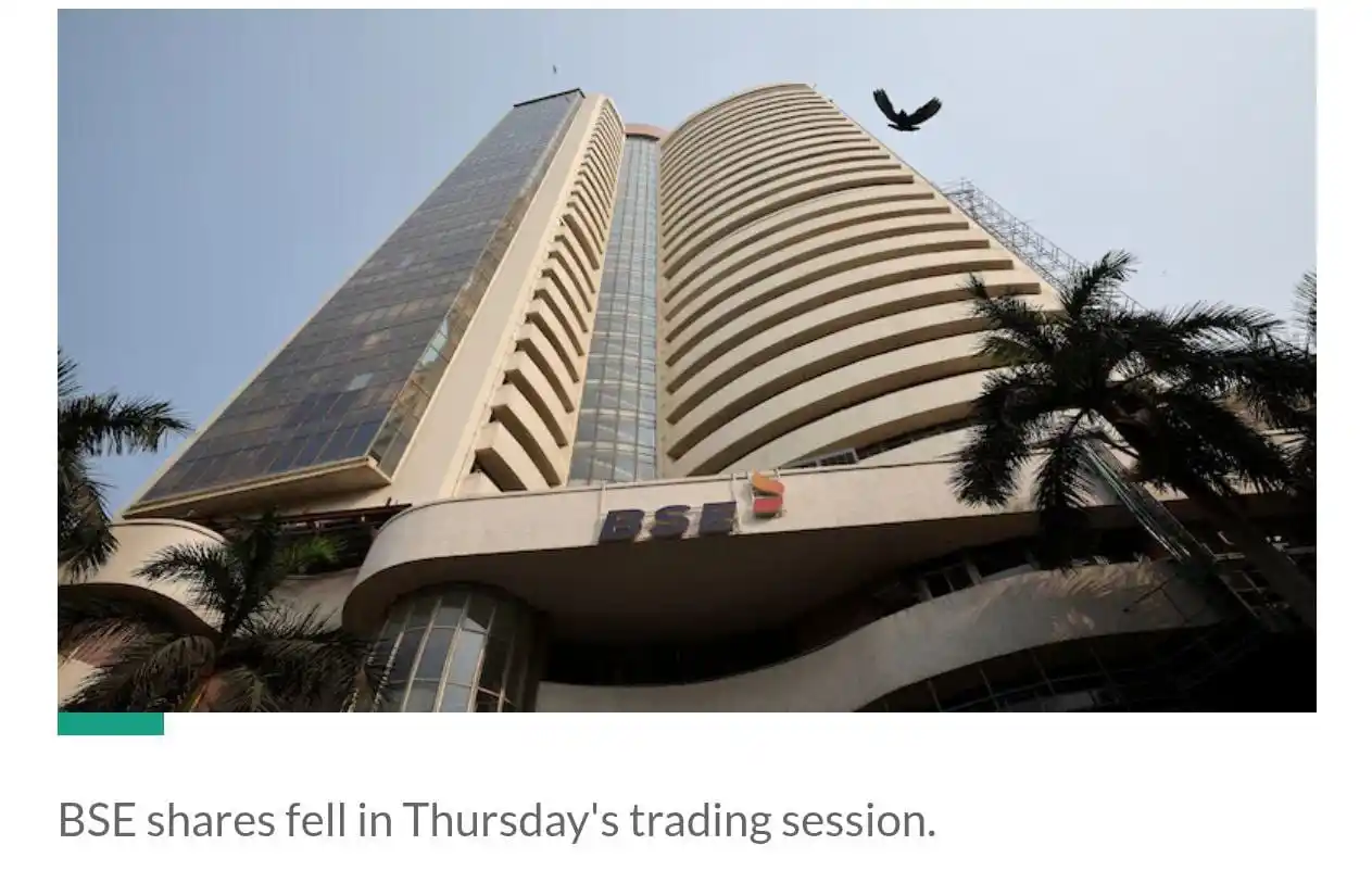 Image from SAGAR SINHA: BSE shares extend losses to drop over 7% in two sessions after inclusi...