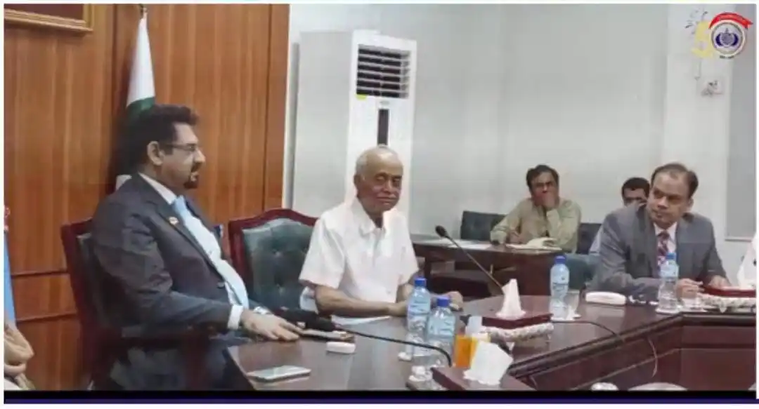 Image from The Islamia University of Bahawalpur Pakistan: Chairman PHEC meets with VCs of South Punjab Universities...