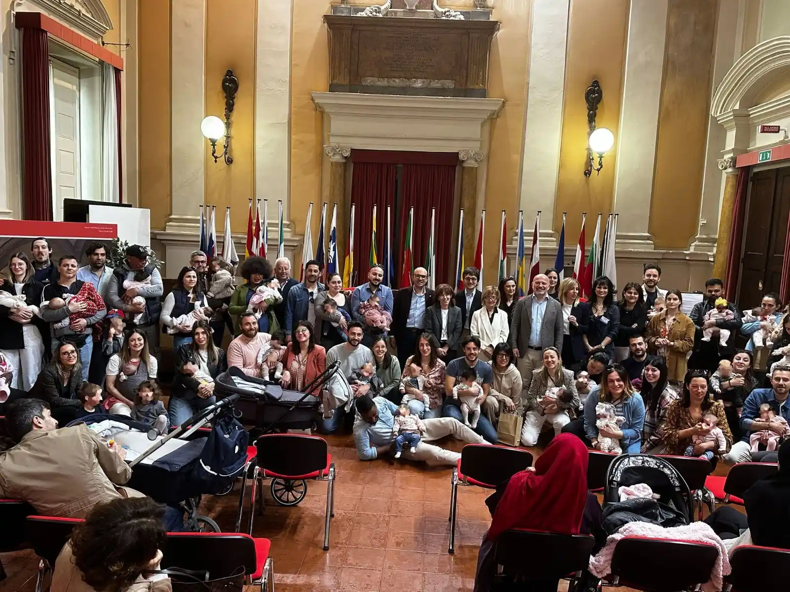 Image from ForlìToday: Forlì dà il benvenuto ai nuovi nati: cerimonia in Comune e dono per le...