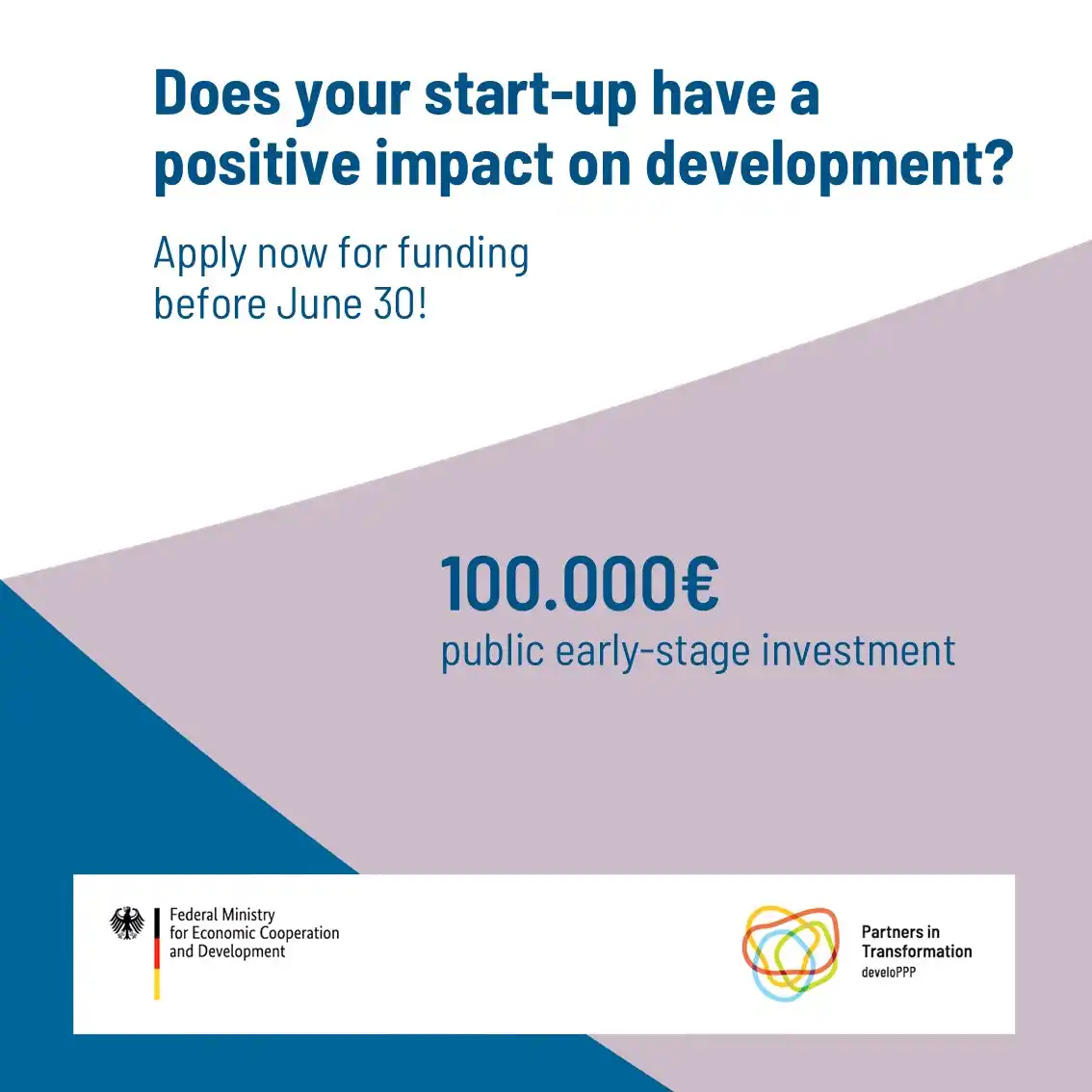Image from Impact Hub Kigali: Hi there, You are invited to the first info session for develoPPP Ve...