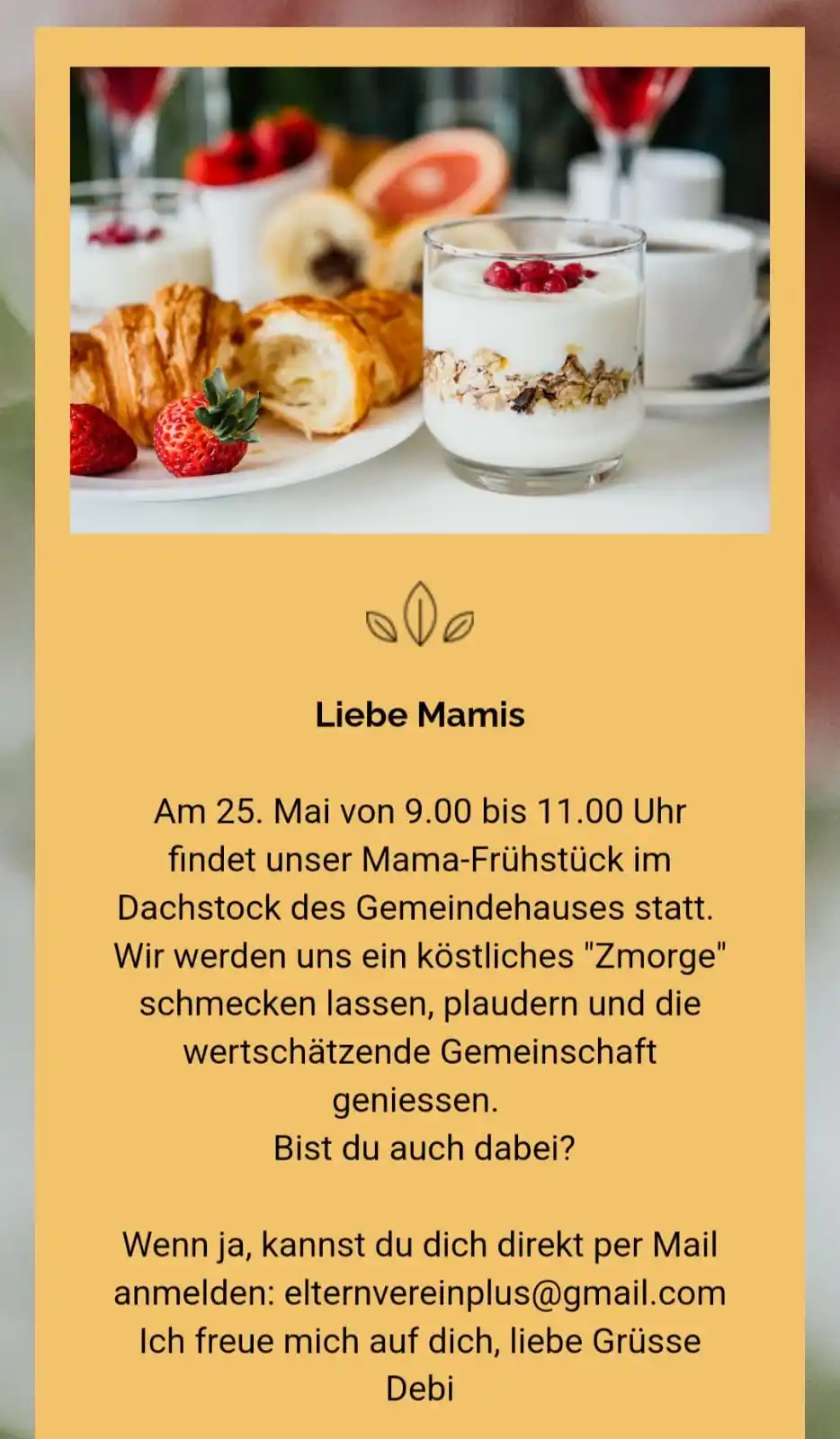 ElternvereinPlus Worben, Seeland post