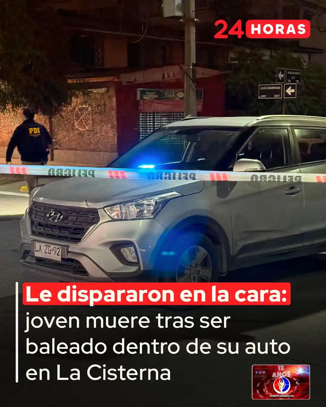 Image from IEC-CHILE: 🚨 *Le dispararon en la cara: joven muere tras ser baleado dentro de s...