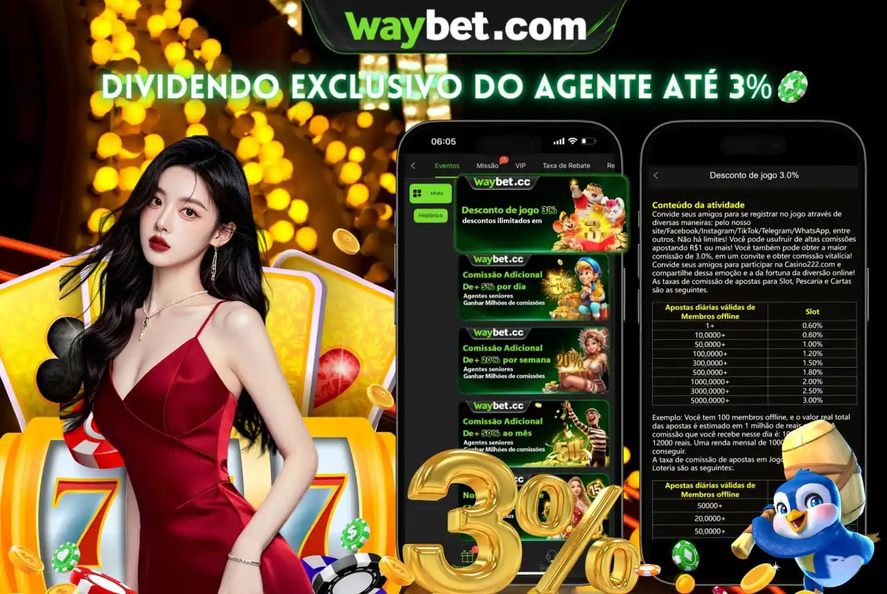 Image from Waybet.com | Canal Oficial ®️: 【Lembrete de chegada da comissão】Uma comissão alta de 3% exclusiva par...
