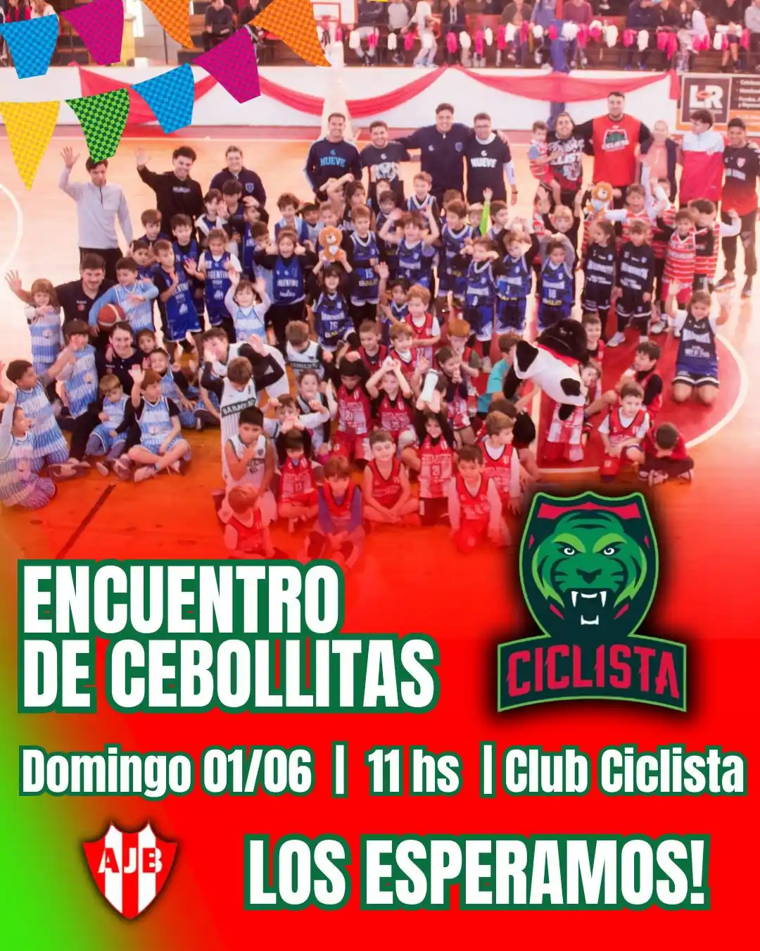 Image from Asociación Juninense de Basquet: Mañana los esperamos!!!! *Encuentro de Cebollitas* Desde las 11:00 el ...