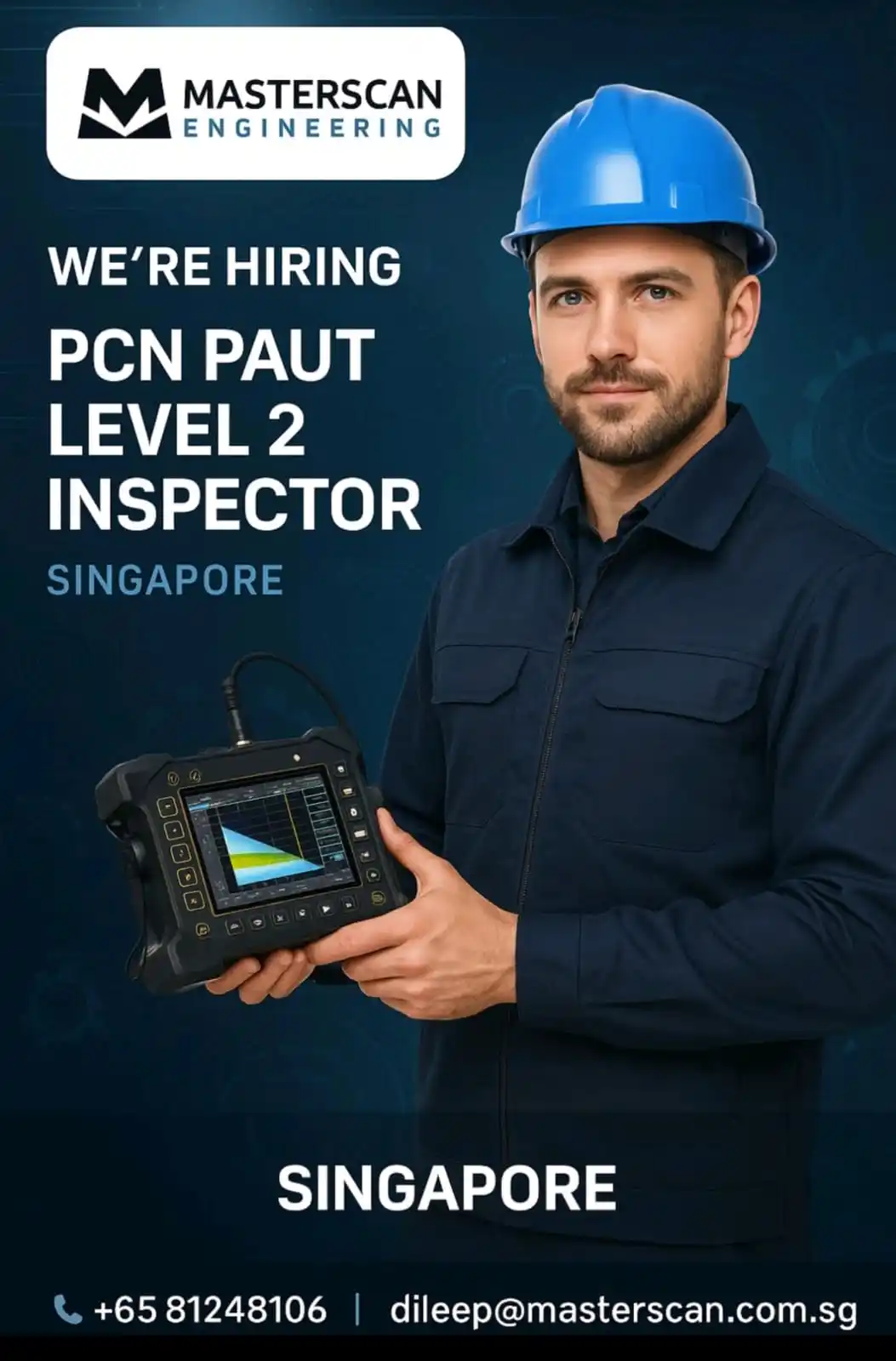 Image from NDT & QUALITY ENGINEERING JOBS 🎉👍🏽👏: PCN PAUT LEVEL 2 INSPECTORS (FRESHERS WELCOME) 🥳👍. Position: PCN PAU...
