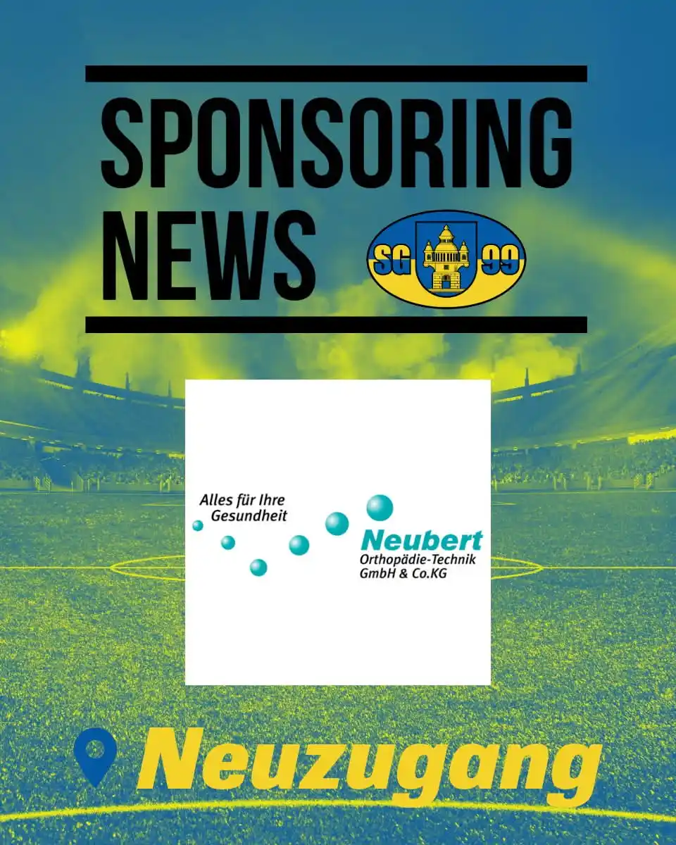 Image from SG Taucha 99: 📣+++ 𝐒𝐩𝐨𝐧𝐬𝐨𝐫𝐢𝐧𝐠𝐧𝐞𝐰𝐬 +++ Neubert Orthopädie-Technik wir...