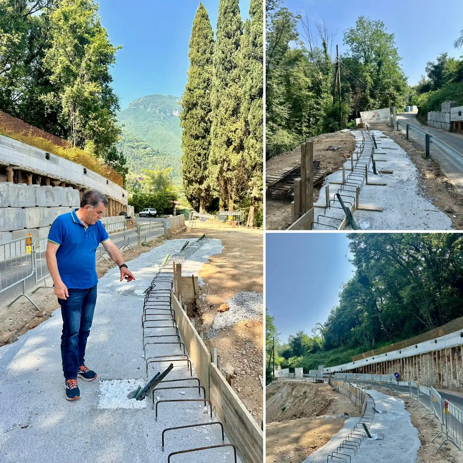 Image from Comune di Camaiore: 🚧 Prosegue il cantiere per la realizzazione della seconda corsia in v...