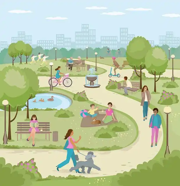 Image from Gemeinde Hasbergen: 🌳 *„Sport im Park“ 2025 in Hasbergen – draußen & kostenlos!* Auch di...