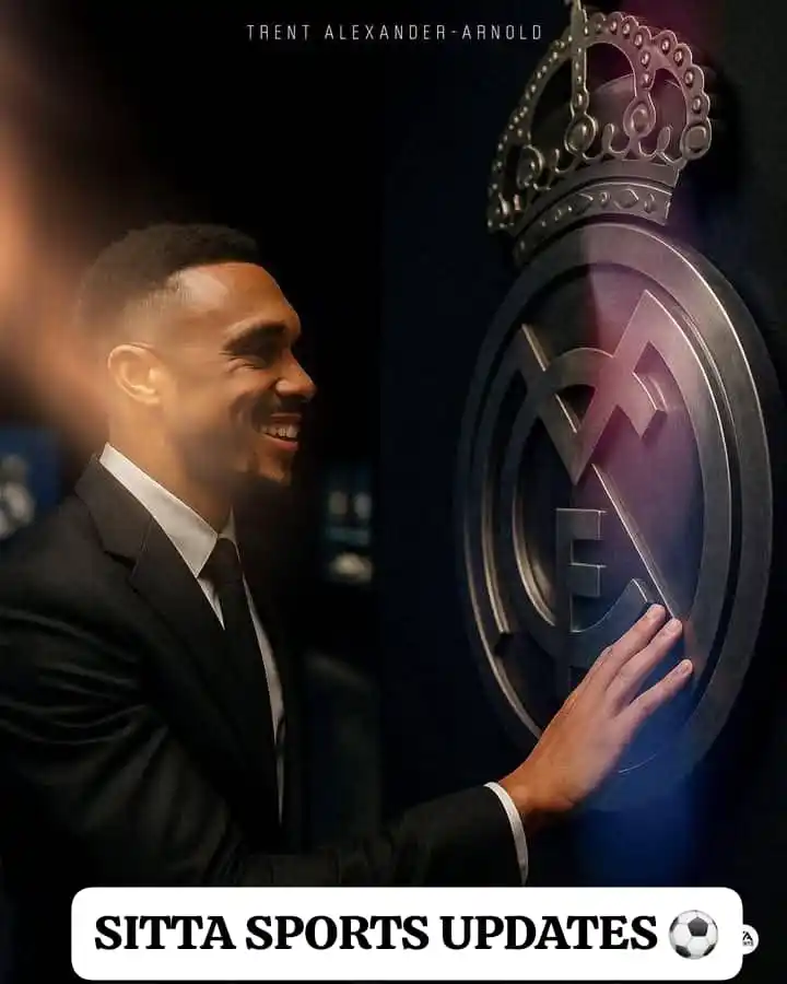 Image from SITTA SPORTS ARENA: *TRENT ANUKIA BERNABEU ⚽* TETESI: Trent Alexander-Arnold akiwa mbele ...