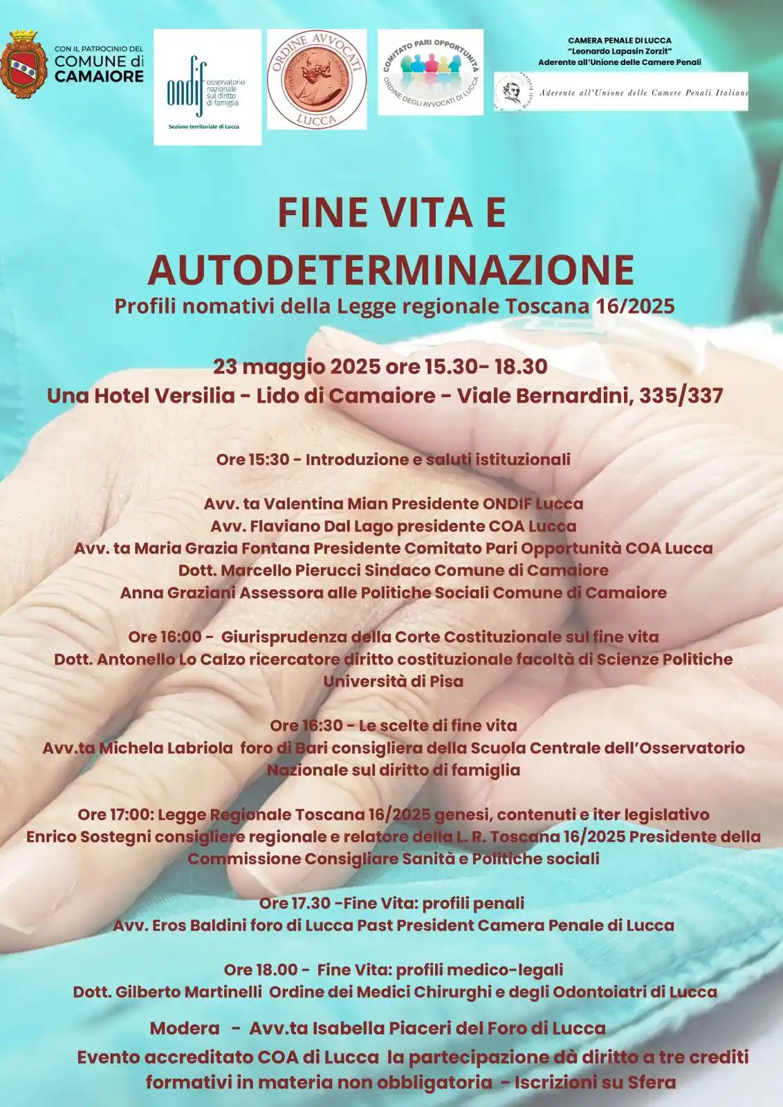 Image from Comune di Camaiore: 📌 Un tema delicato e di grande attualità sarà al centro del convegno ...