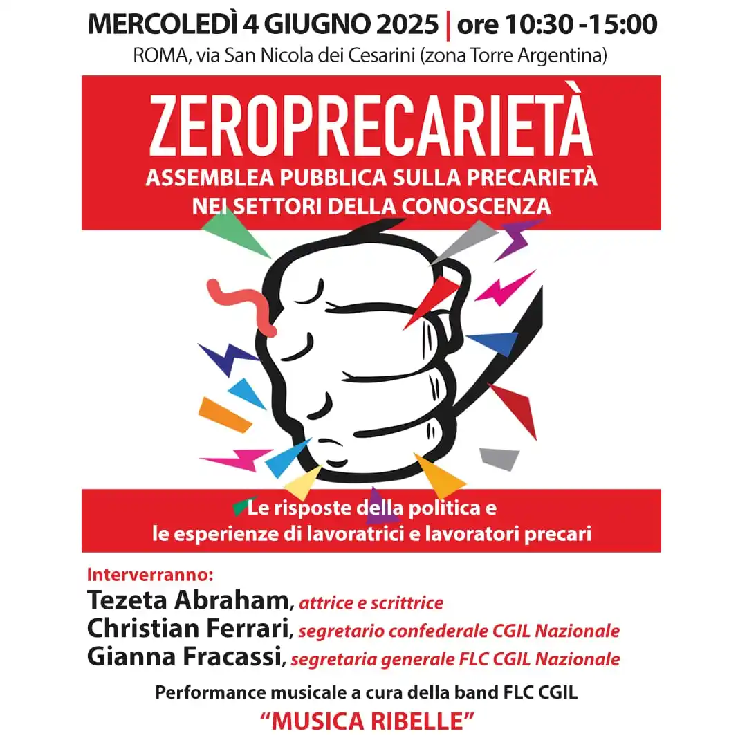 Image from FLC CGIL nazionale: ๐ฅ ๐ญ๐๐ฅ๐ข๐ฃ๐ฅ๐๐๐๐ฅ๐๐๐ง๐ฬ ๐ป๐ฒ๐ถ ๐๐ฒ๐๐๐ผ๐ฟ๐ถ ๐ฑ๐ฒ๐น๐น๐ฎ ๐ฐ๐ผ...