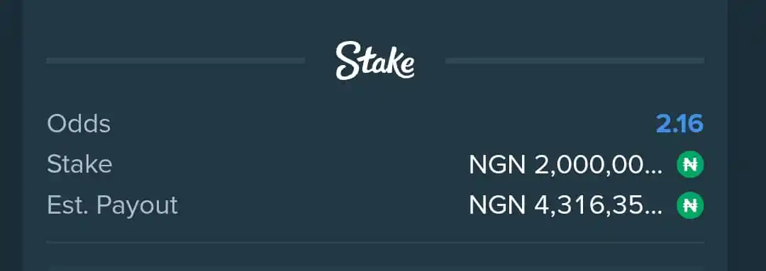 Image from FUSE: 2+ ODDS BANKER🩷 Booking code link👉https://stake.com/sports/home?betI...