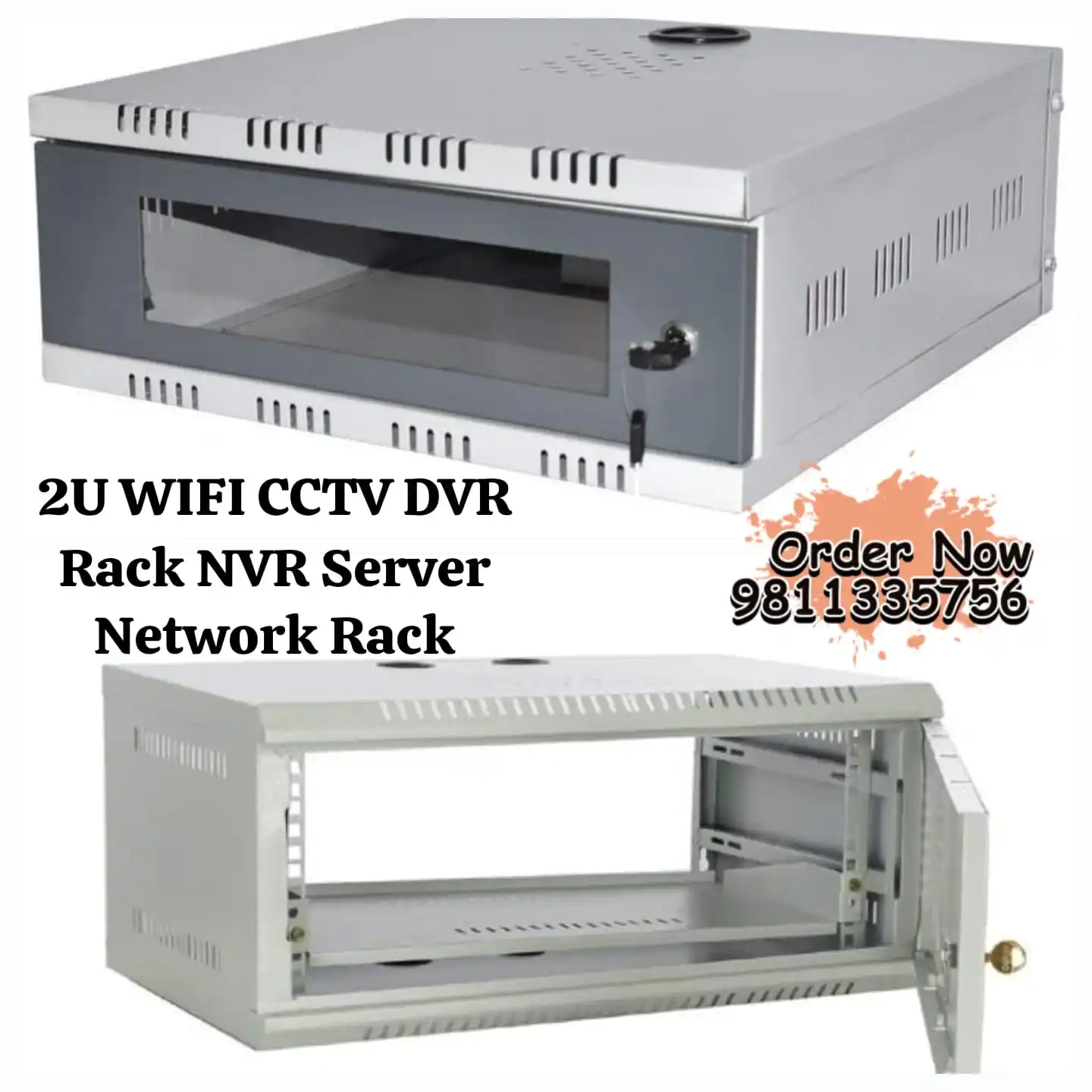 Image from Computer Laptop Accessories: 2U/4U/6U Rack- WIFI CCTV DVR Rack NVR Server Network Rack...