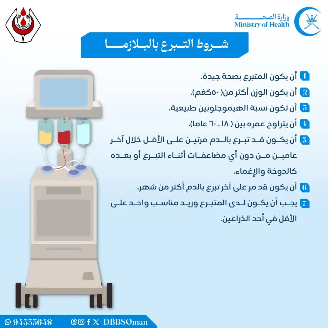 Image from دائرة خدمات بنوك الدم: 🟡أهم <a class="text-blue-500 hover:underline cursor-pointer" href="...