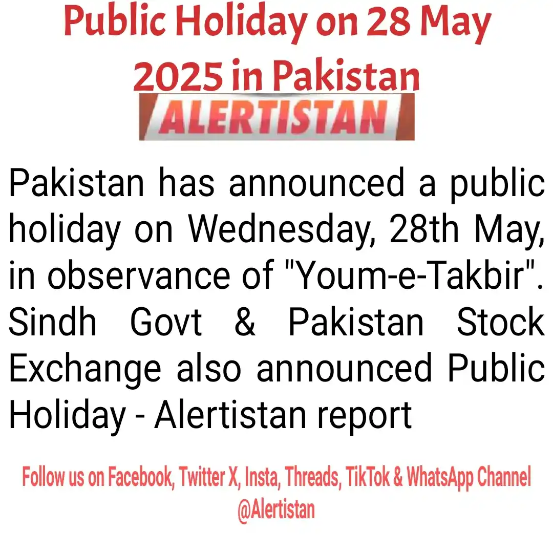 Image from Alertistan: *Alertistan Holiday Alert | Pakistan*  <a class="text-blue-500 hover:u...