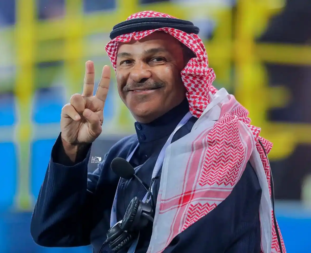 Image from 💙 عشاق نادي الهلال السعودي 💙: 🚨🚨🚨 الفيفا: أحد أساطير نادي الهلال؛ يوسف الثنيان. أطلقت الجماهي...