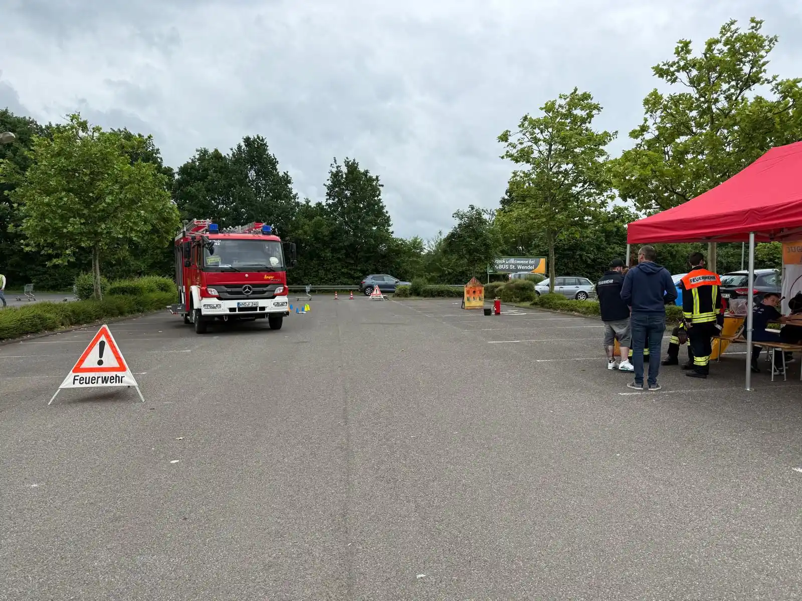 Image from Feuerwehr Kreisstadt St. Wendel: Am 07. Juni 2025 präsentierten sich die Jugendfeuerwehren der Kreissta...