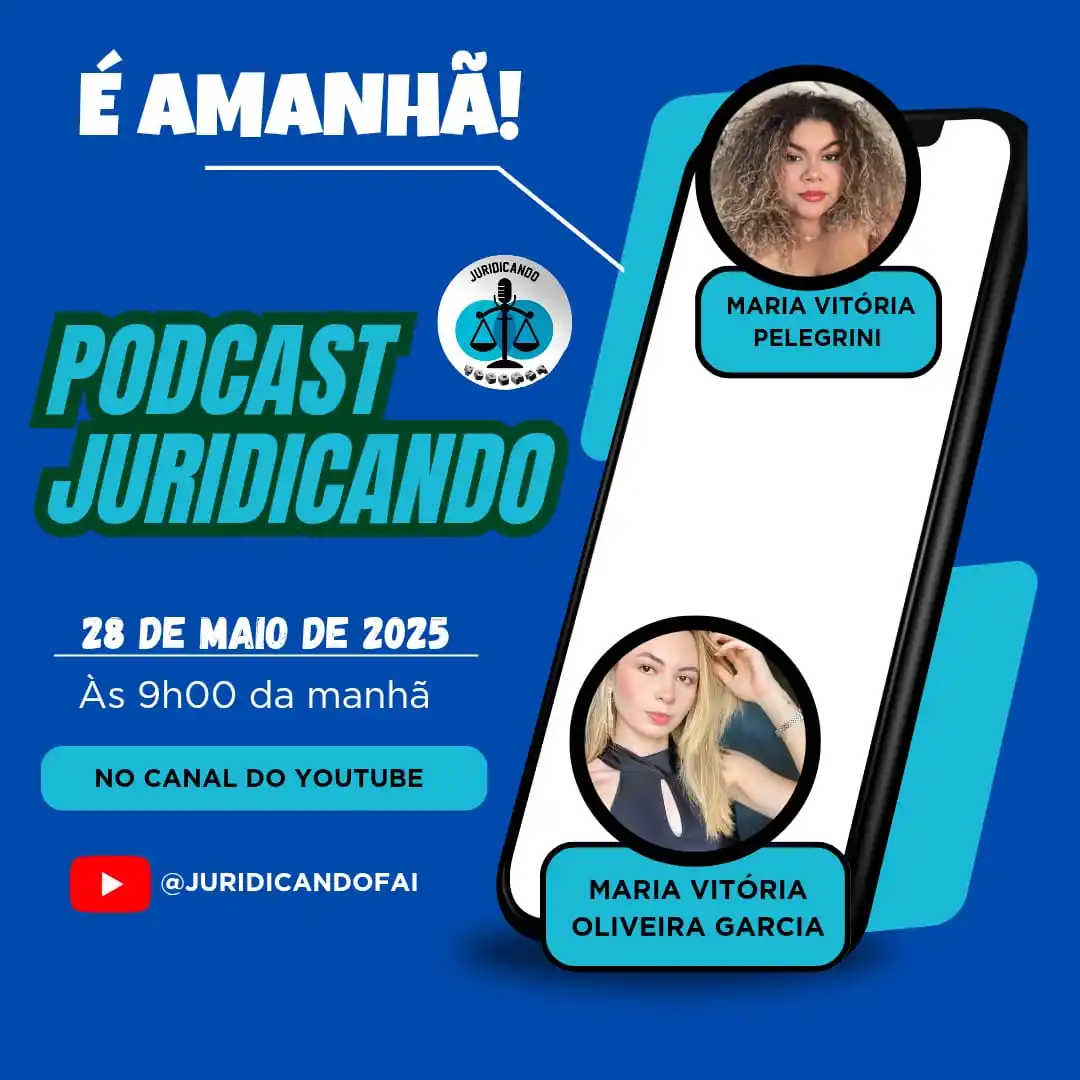 Image from Juridicando: 📷Amanhã tem episódio novo do Juridicando!  💣Dessa vez, o bate papo é...